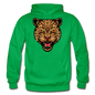 Jaguar - Strength And Focus - Gildan Heavy Blend Adult Hoodie - kelly green