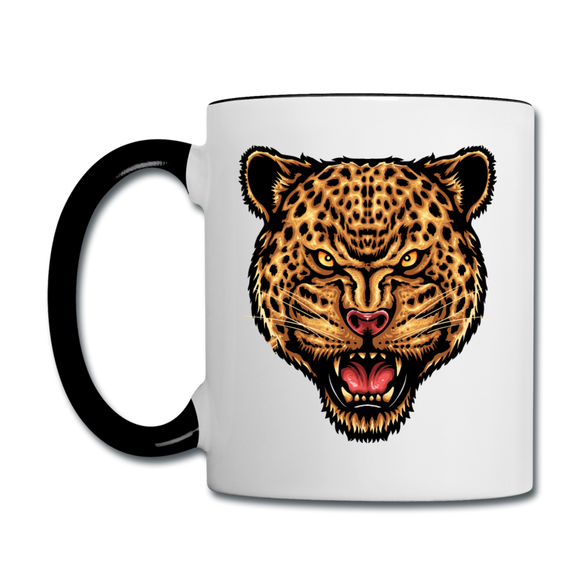Jaguar - Strength And Focus - Contrast Coffee Mug - white/black