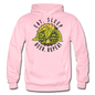 Eat, Sleep, Beer, Repeat - Gildan Heavy Blend Adult Hoodie - light pink