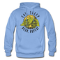 Eat, Sleep, Beer, Repeat - Gildan Heavy Blend Adult Hoodie - carolina blue