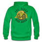 Eat, Sleep, Beer, Repeat - Gildan Heavy Blend Adult Hoodie - kelly green