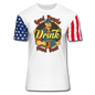 Good People Drink Good Beer - Stars & Stripes T-Shirt - white