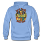 Good People Drink Good Beer - Gildan Heavy Blend Adult Hoodie - carolina blue