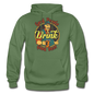 Good People Drink Good Beer - Gildan Heavy Blend Adult Hoodie - military green