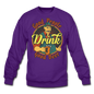 Good People Drink Good Beer - Crewneck Sweatshirt - purple