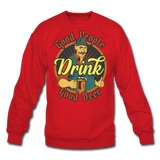 Good People Drink Good Beer - Crewneck Sweatshirt - red