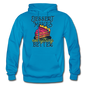 Dessert Makes Everything Better - Gildan Heavy Blend Adult Hoodie - turquoise