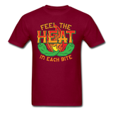 Feel The Heat - Unisex Classic T-Shirt - burgundy