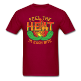 Feel The Heat - Unisex Classic T-Shirt - dark red