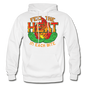 Feel The Heat - Gildan Heavy Blend Adult Hoodie - white