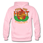 Feel The Heat - Gildan Heavy Blend Adult Hoodie - light pink