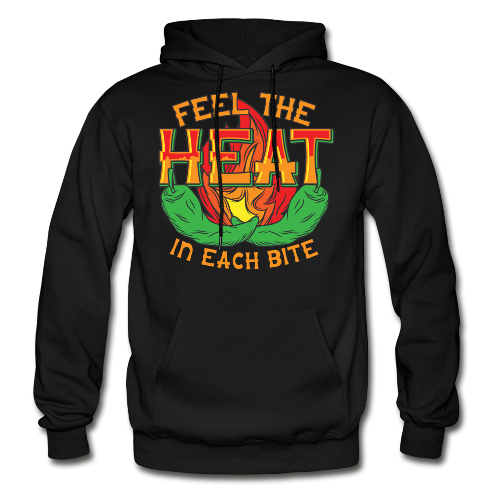 Feel The Heat - Gildan Heavy Blend Adult Hoodie - black