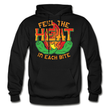 Feel The Heat - Gildan Heavy Blend Adult Hoodie - black