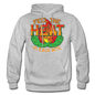 Feel The Heat - Gildan Heavy Blend Adult Hoodie - heather gray