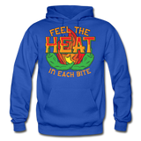 Feel The Heat - Gildan Heavy Blend Adult Hoodie - royal blue