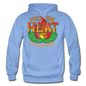 Feel The Heat - Gildan Heavy Blend Adult Hoodie - carolina blue