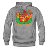 Feel The Heat - Gildan Heavy Blend Adult Hoodie - graphite heather