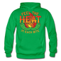 Feel The Heat - Gildan Heavy Blend Adult Hoodie - kelly green