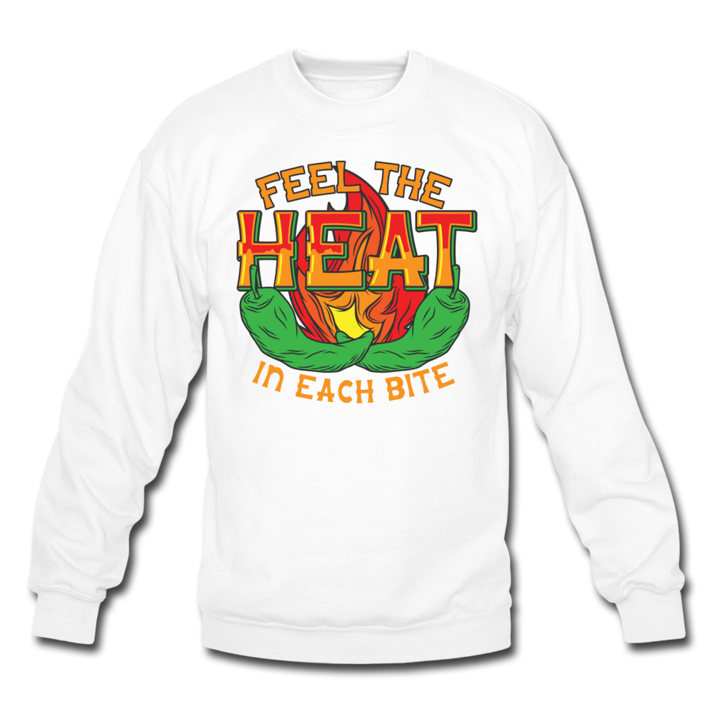 Feel The Heat - Crewneck Sweatshirt - white