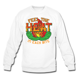 Feel The Heat - Crewneck Sweatshirt - white