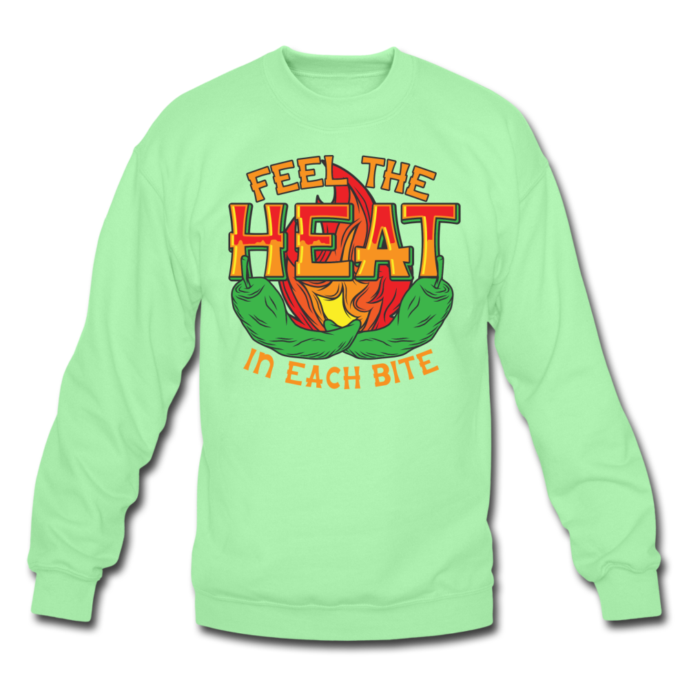 Feel The Heat - Crewneck Sweatshirt - lime