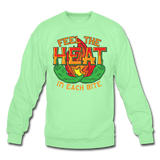 Feel The Heat - Crewneck Sweatshirt - lime