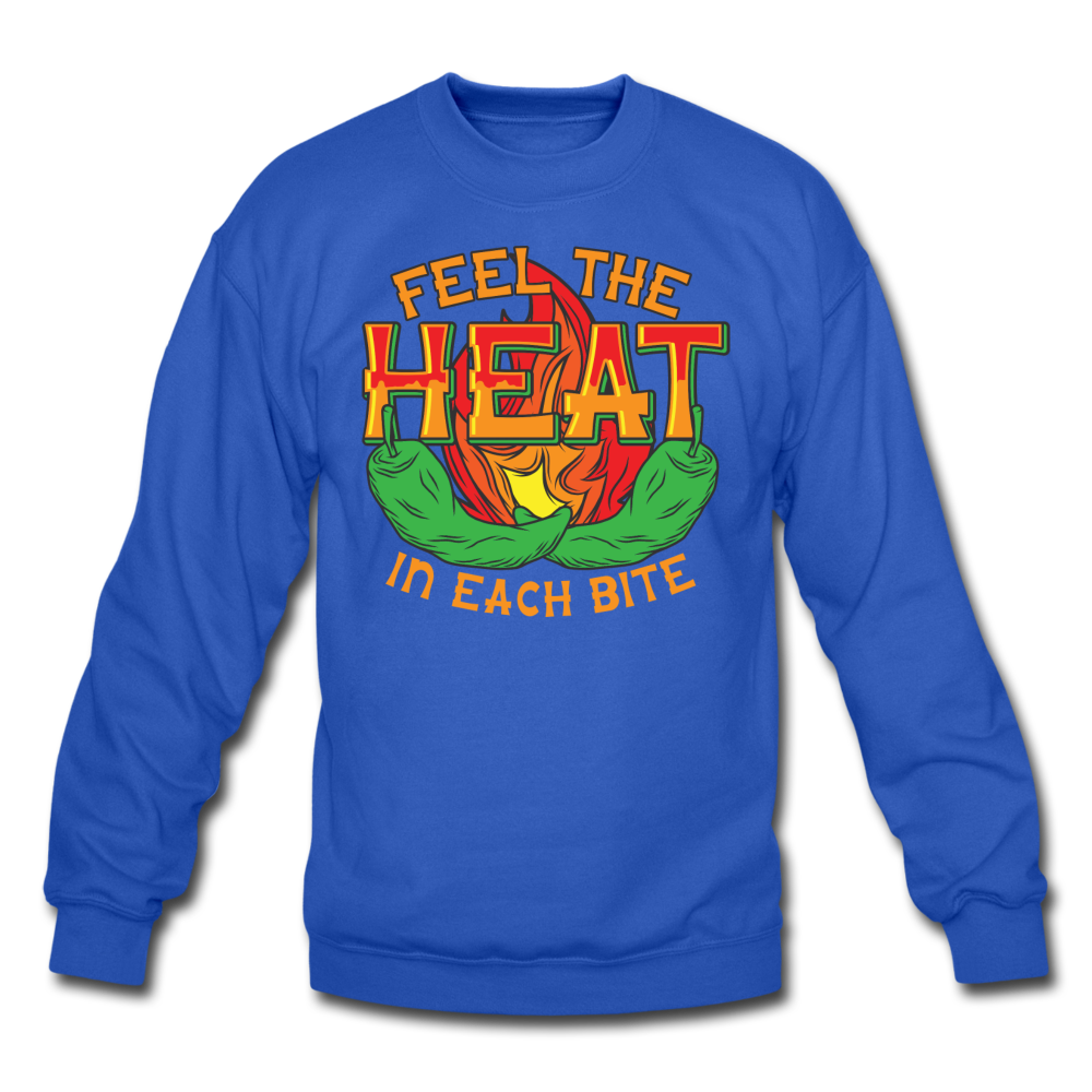 Feel The Heat - Crewneck Sweatshirt - royal blue