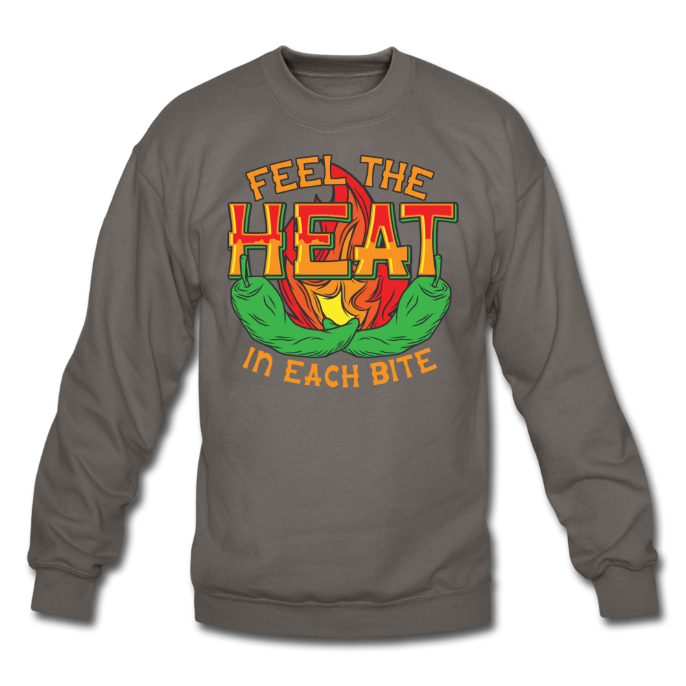 Feel The Heat - Crewneck Sweatshirt - asphalt gray