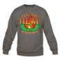 Feel The Heat - Crewneck Sweatshirt - asphalt gray