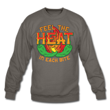 Feel The Heat - Crewneck Sweatshirt - asphalt gray