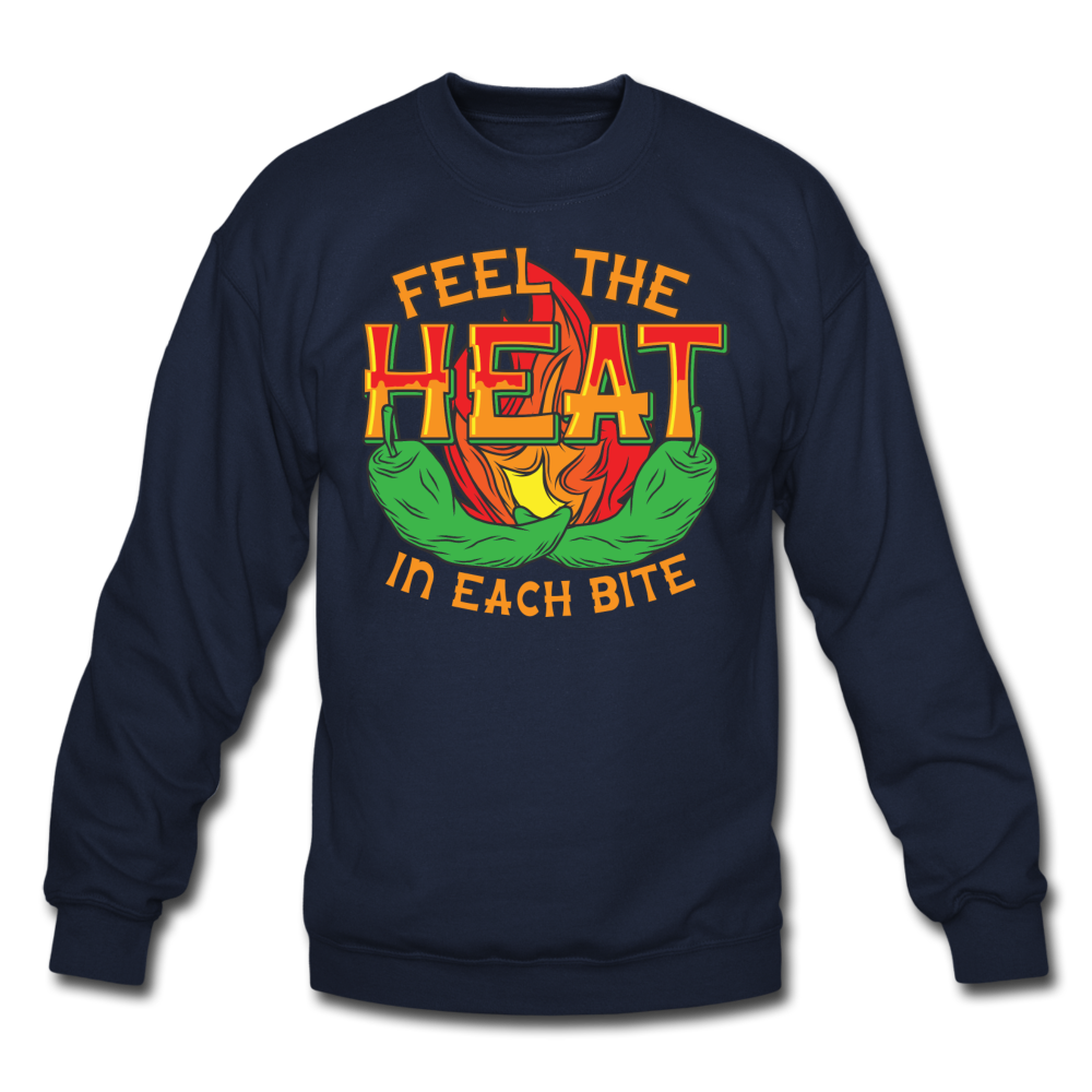 Feel The Heat - Crewneck Sweatshirt - navy