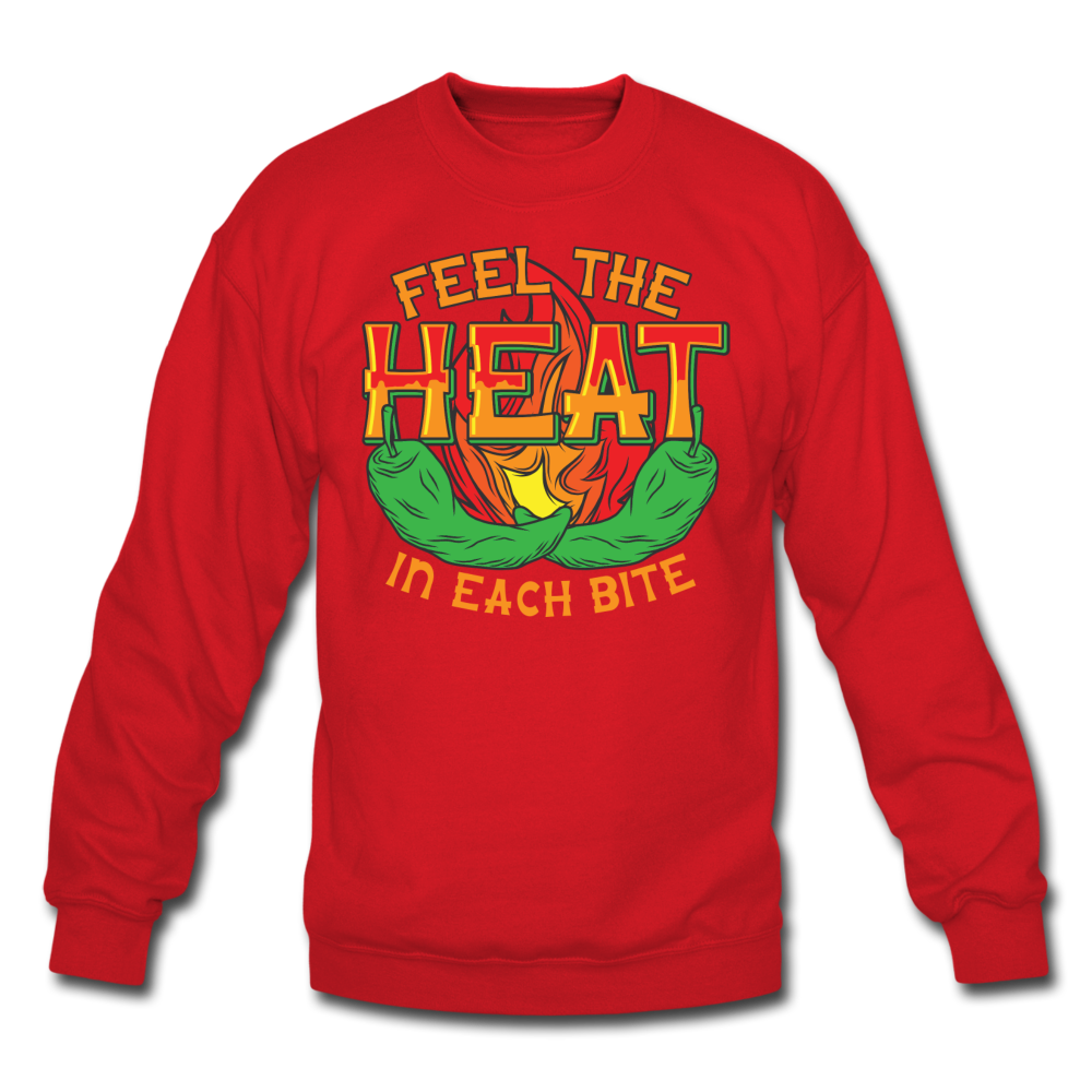 Feel The Heat - Crewneck Sweatshirt - red