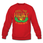 Feel The Heat - Crewneck Sweatshirt - red