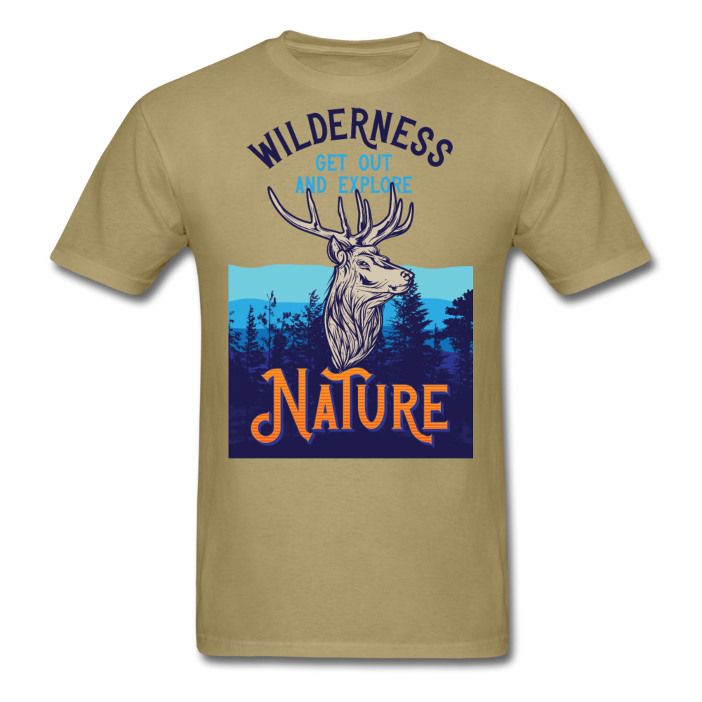 Wilderness - Unisex Classic T-Shirt - khaki