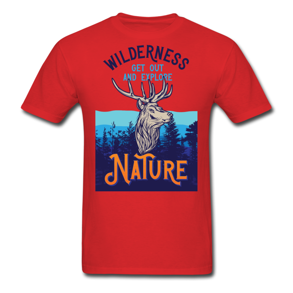 Wilderness - Unisex Classic T-Shirt - red