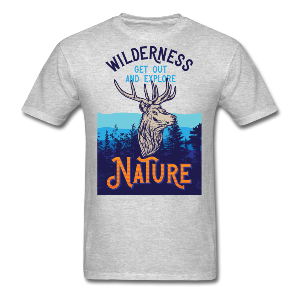 Wilderness - Unisex Classic T-Shirt - heather gray