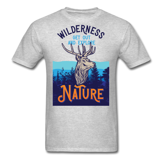 Wilderness - Unisex Classic T-Shirt - heather gray