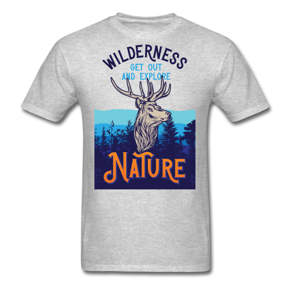 Wilderness - Unisex Classic T-Shirt - heather gray