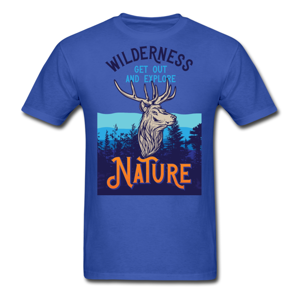 Wilderness - Unisex Classic T-Shirt - royal blue