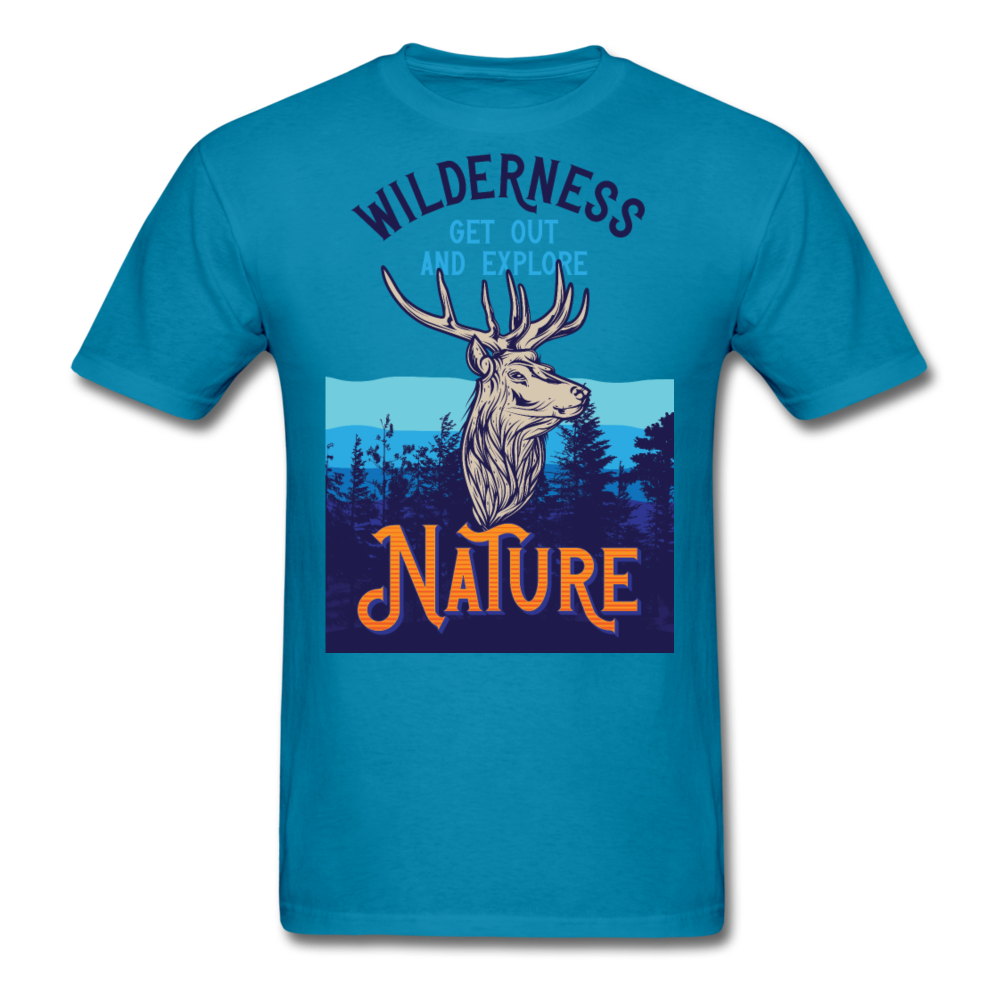 Wilderness - Unisex Classic T-Shirt - turquoise