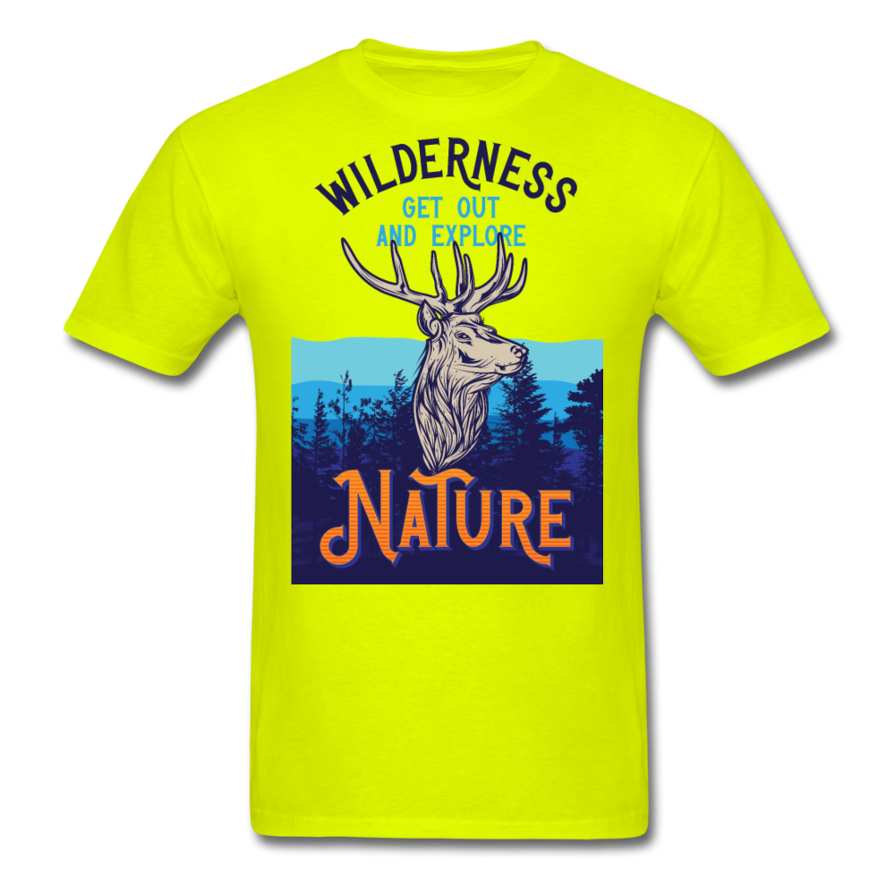 Wilderness - Unisex Classic T-Shirt - safety green