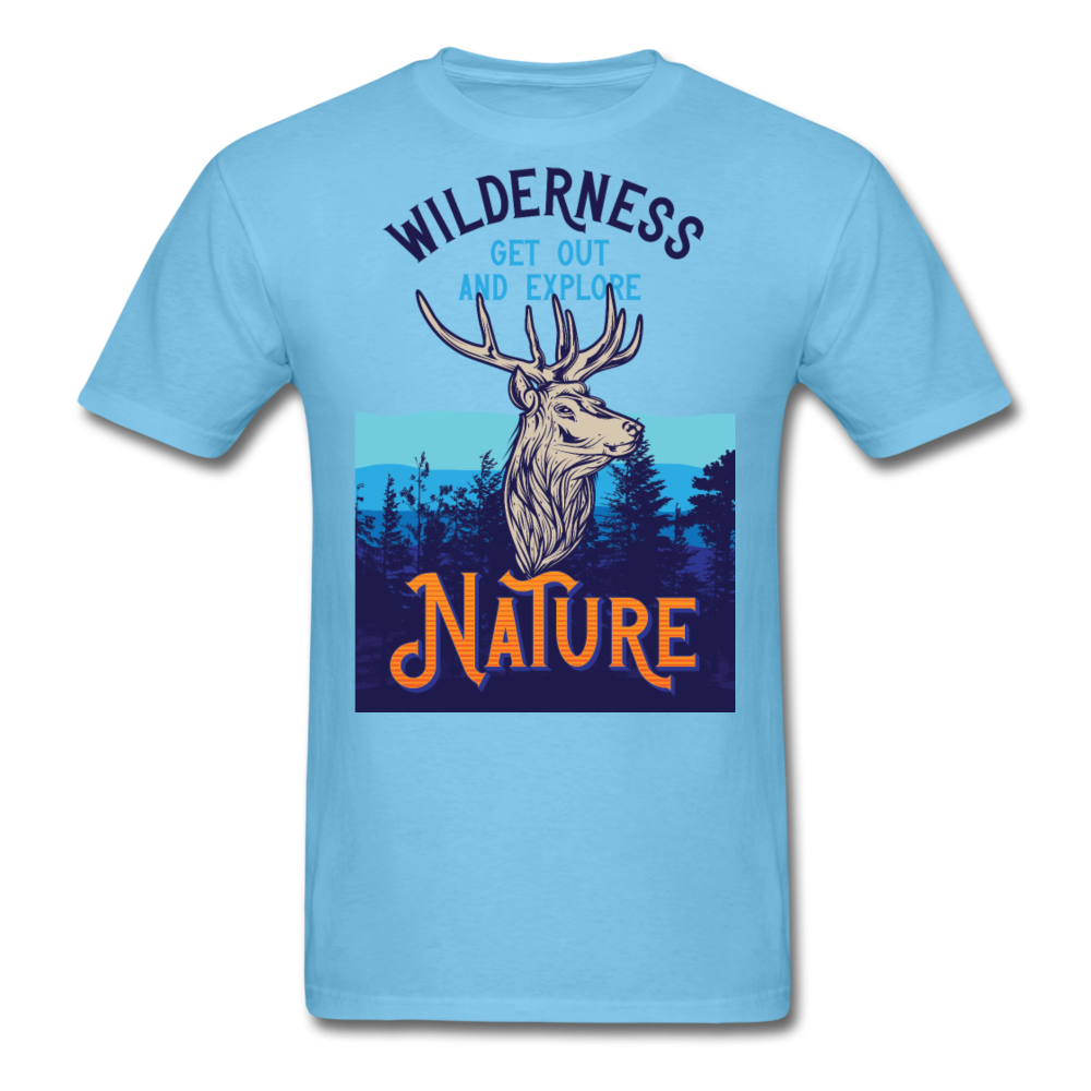 Wilderness - Unisex Classic T-Shirt - aquatic blue