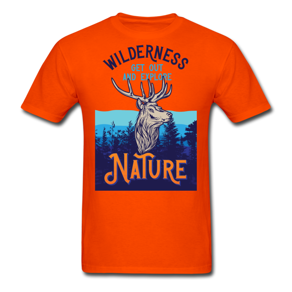 Wilderness - Unisex Classic T-Shirt - orange