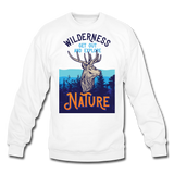 Wilderness - Crewneck Sweatshirt - white