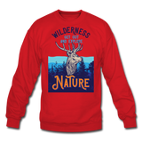 Wilderness - Crewneck Sweatshirt - red