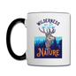 Wilderness - Contrast Coffee Mug - white/black