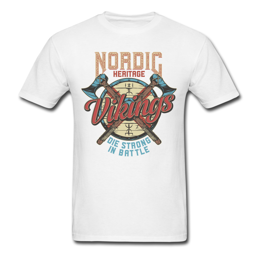 Nordic Heritage - Vikings - Unisex Classic T-Shirt - white