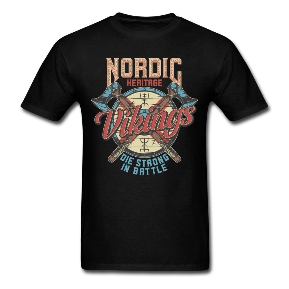 Nordic Heritage - Vikings - Unisex Classic T-Shirt - black