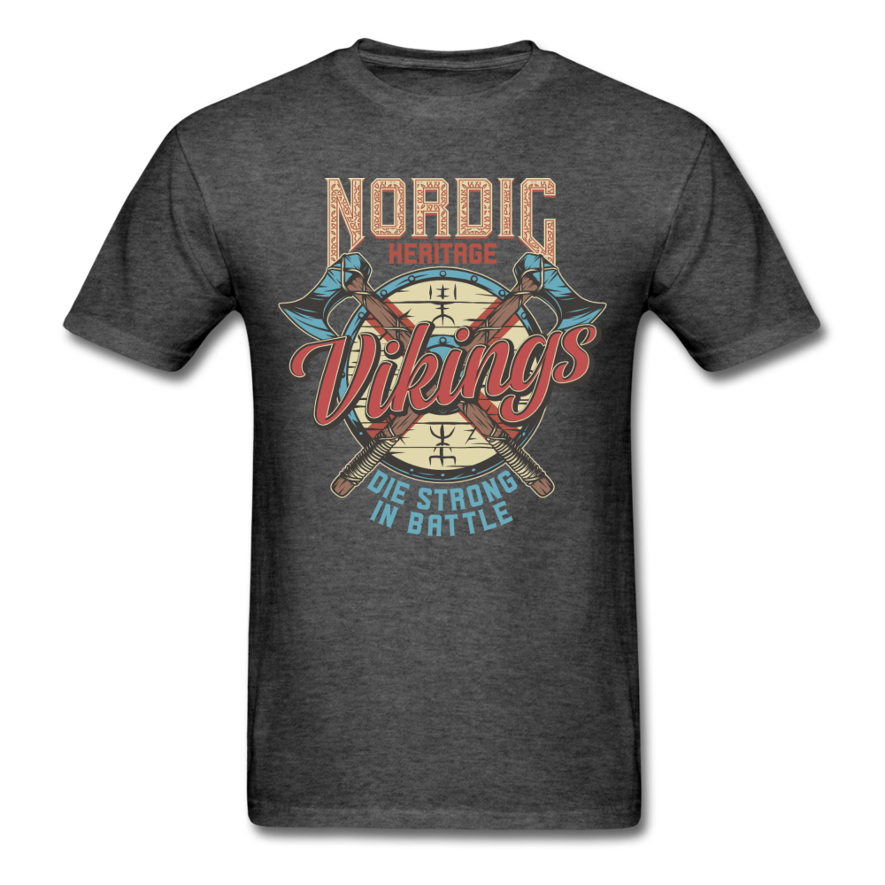 Nordic Heritage - Vikings - Unisex Classic T-Shirt - heather black