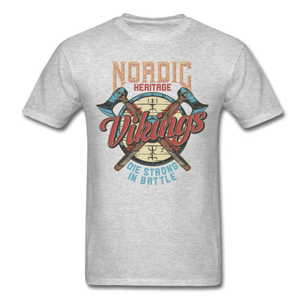 Nordic Heritage - Vikings - Unisex Classic T-Shirt - heather gray